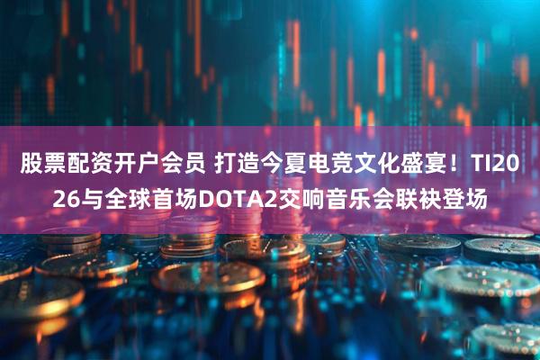 股票配资开户会员 打造今夏电竞文化盛宴！TI2026与全球首场DOTA2交响音乐会联袂登场